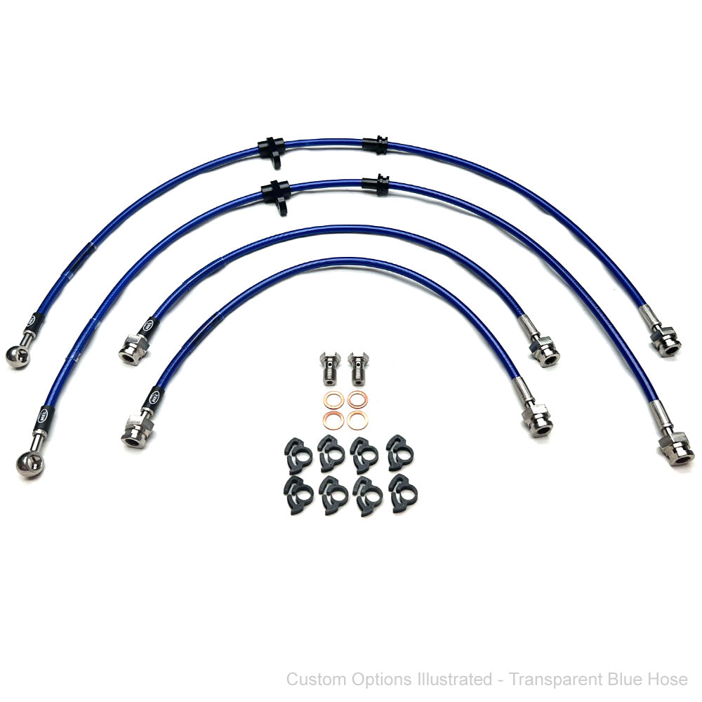 HEL Performance Braided Brake Line Kit - Mitsubishi Triton 4x4 MN/ML (4" Lift) - HEL Auto
