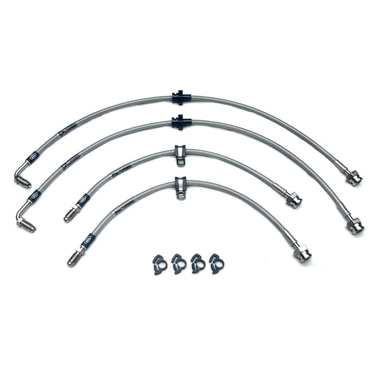 HEL Performance Braided Brake Line Kit - Nissan R34 GT-T - HEL Auto