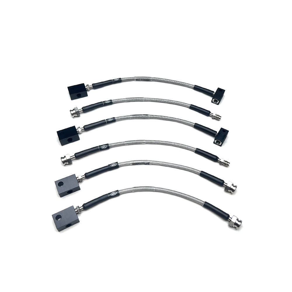 HEL Performance Braided Brake Line Kit - Nissan R35 GT-R (Brembo) - HEL Auto