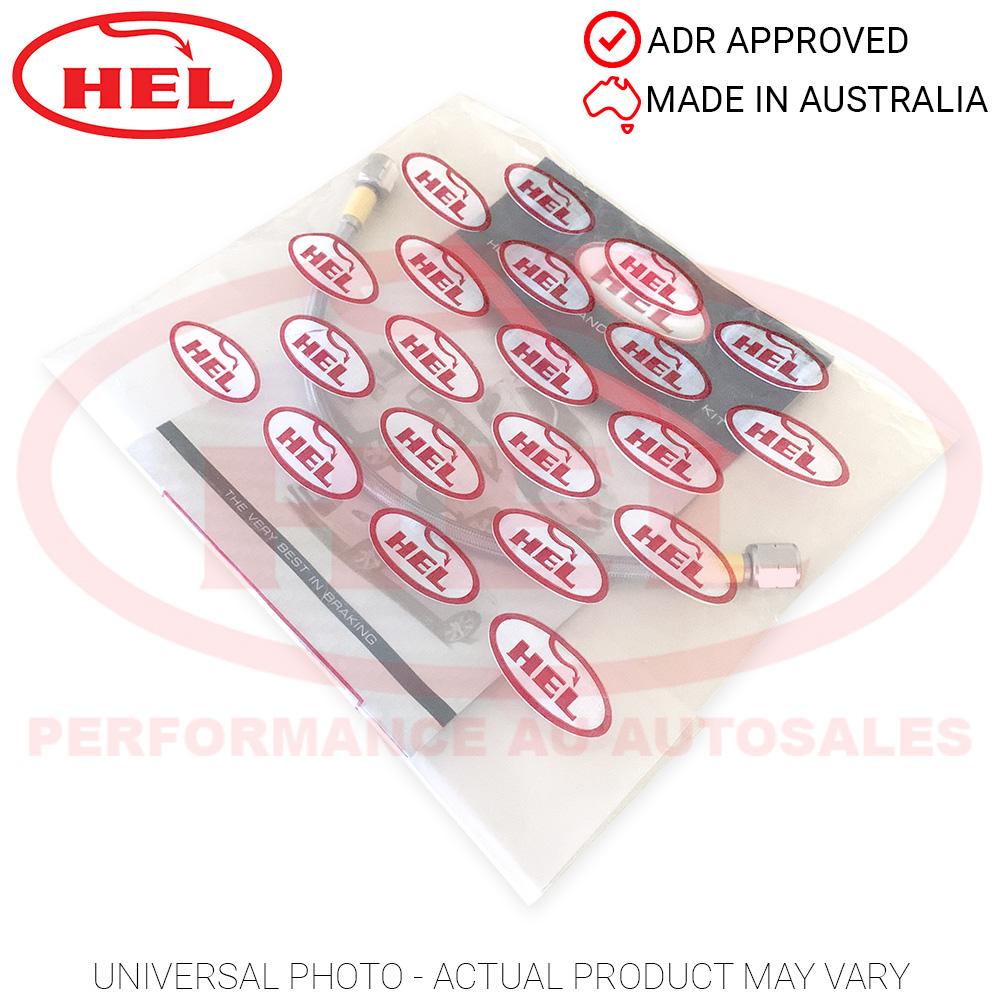 HEL Performance Braided Clutch Line Kit - Nissan R32 Skyline GTS-T (OEM Length) - HEL Performance AU Autosales