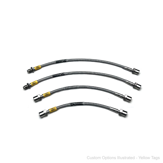 HEL Performance Brake Lines - Peugeot 206 2.0 GTi 180 02- (Discs/to ch 09079)