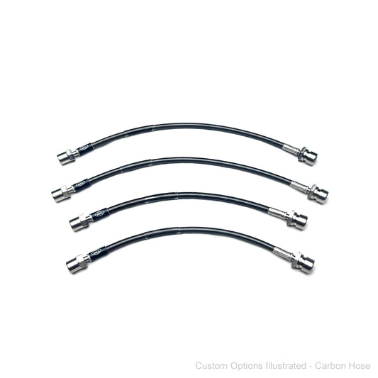HEL Performance Braided Brake Lines - Porsche 911 930 SC Targa 3.0 77-83