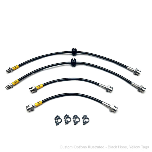 HEL Performance Braided Brake Lines - Porsche 944 81-91 (Excl 3.0 S2)
