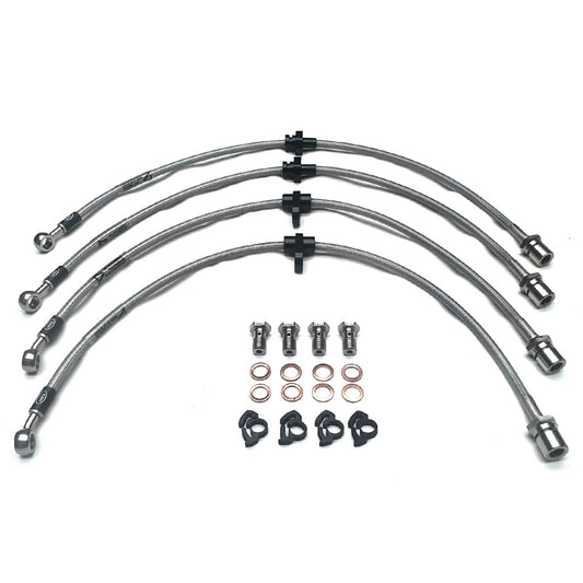 HEL Performance Braided Brake Line Kit for Subaru Forester SF 97-02 - HEL Auto