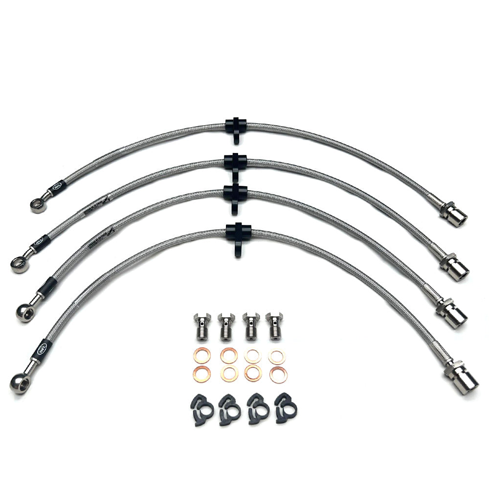 HEL Performance Braided Brake Line Kit - Subaru Forester SJ 14-18 - HEL Auto