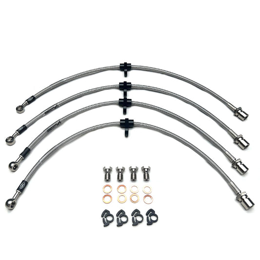 HEL Performance Braided Brake Line Kit - Subaru Forester SJ 14-18 - HEL Auto