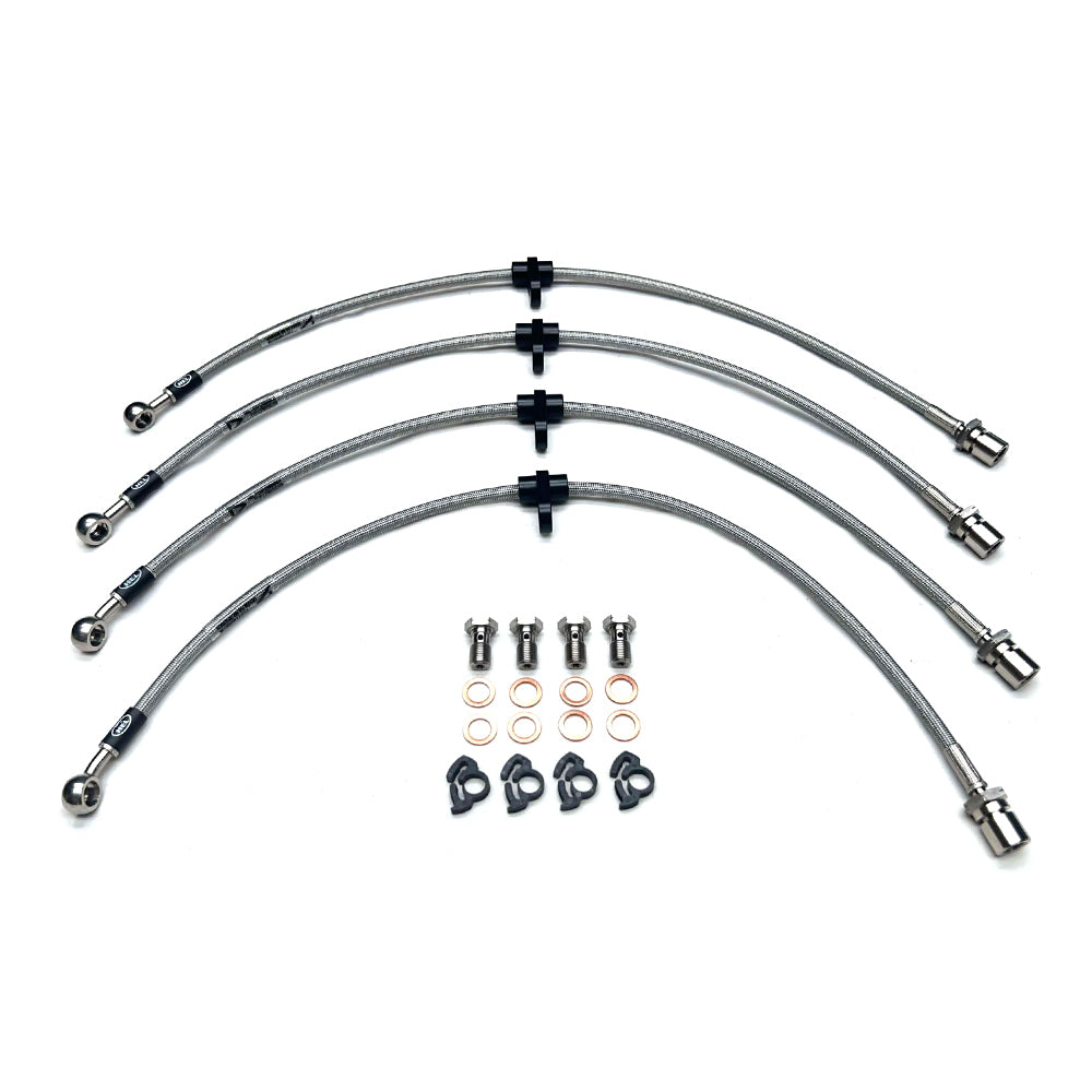 HEL Performance Braided Brake Line Kit - Subaru Forester SH 08-13 - HEL Auto