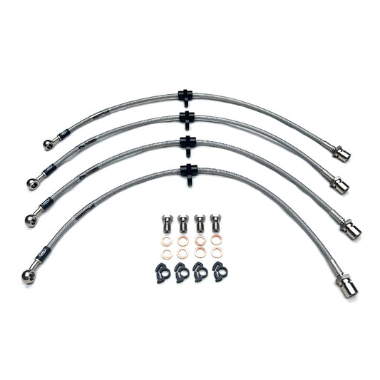 HEL Performance Braided Brake Line Kit - Subaru Forester SH 08-13 - HEL Auto
