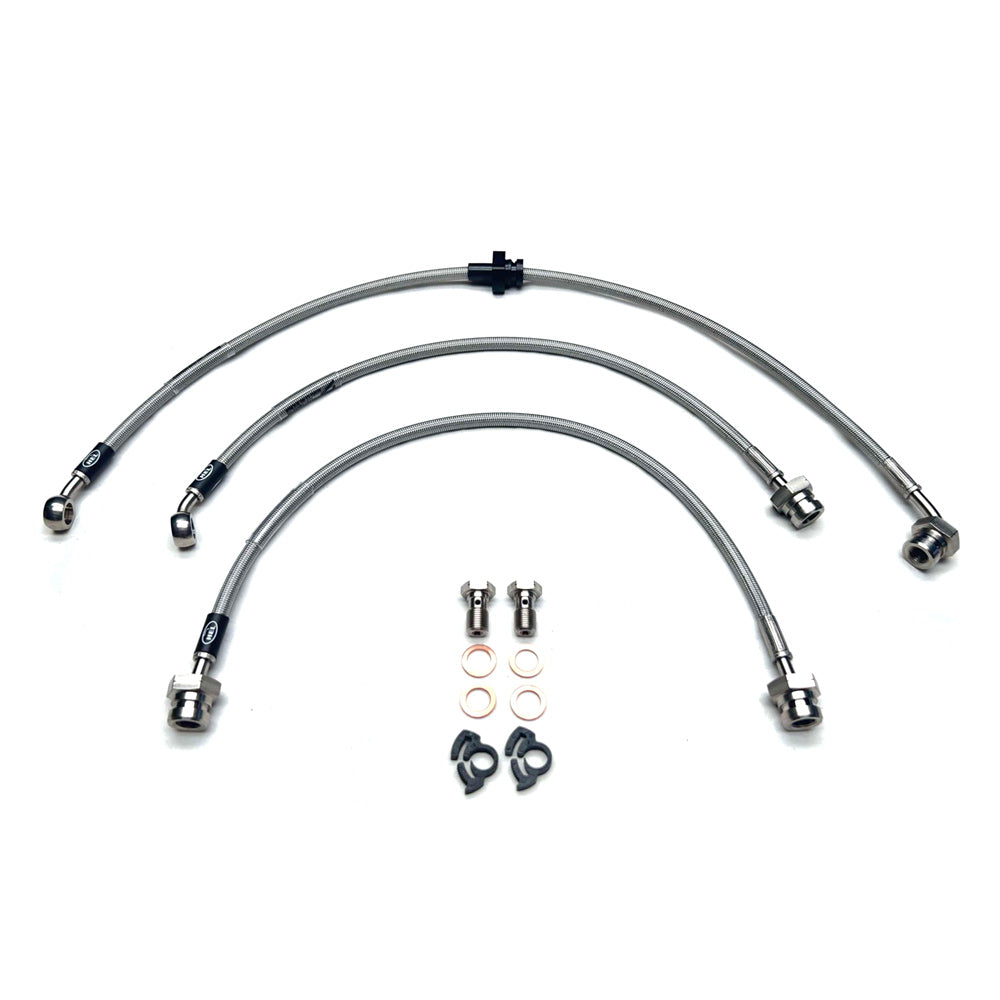HEL Performance Brake Line Kit - Suzuki Jimny Gen 3 JB43 NON ABS 98-06 (2" Lift) - HEL Auto