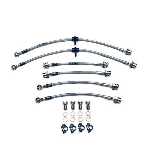 HEL Performance Braided Brake Lines - Suzuki Swift Sport 1.4 T 17- (ZC33S)