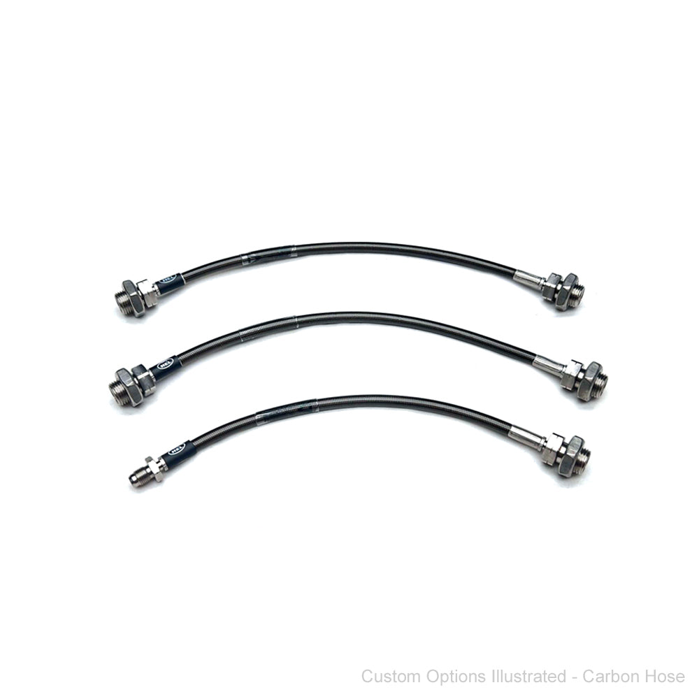 HEL Performance Braided Brake Lines - Toyota Cressida RX30 2.0 77-81