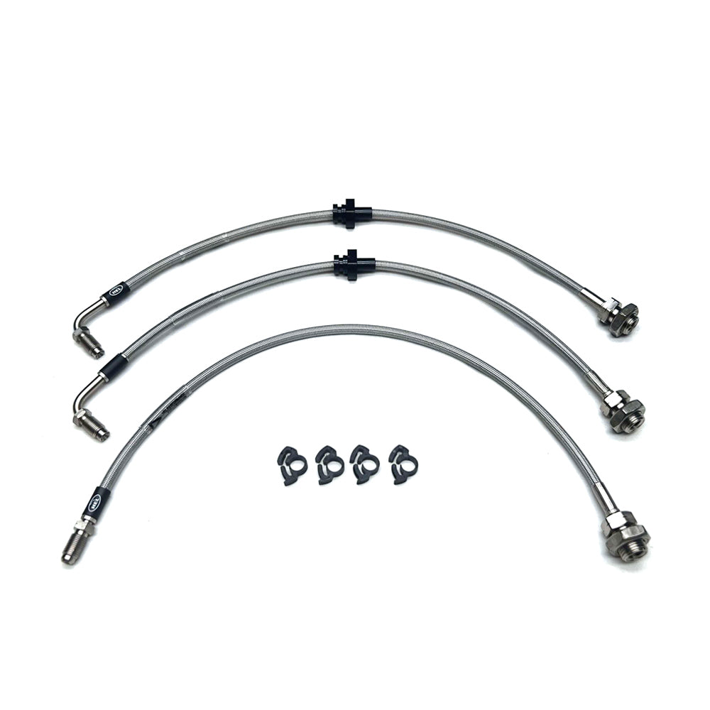 HEL Braided Brake Line Kit - Toyota Hilux KUN26 4x4 (Non-TRC, 4" Lift) - HEL Auto