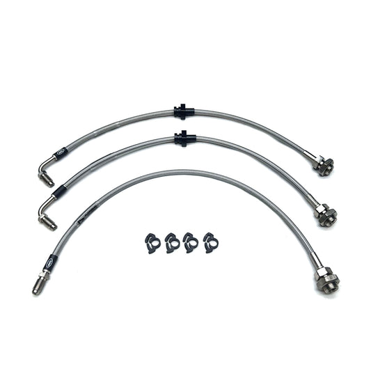 HEL Braided Brake Line Kit - Toyota Hilux KUN26 4x4 (Non-TRC, 4" Lift) - HEL Auto