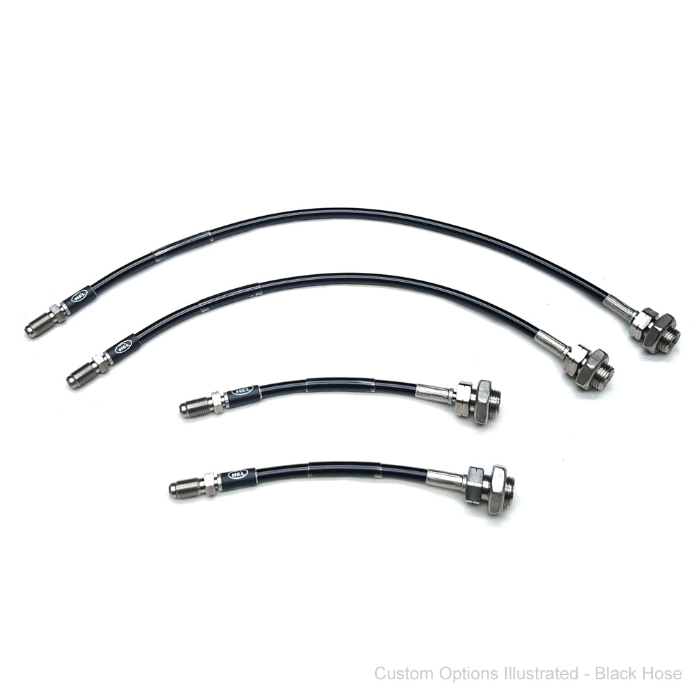 HEL Braided Brake Lines Toyota LandCruiser 60 Series HJ60 61 62 80-90 (2" Lift) - HEL Auto