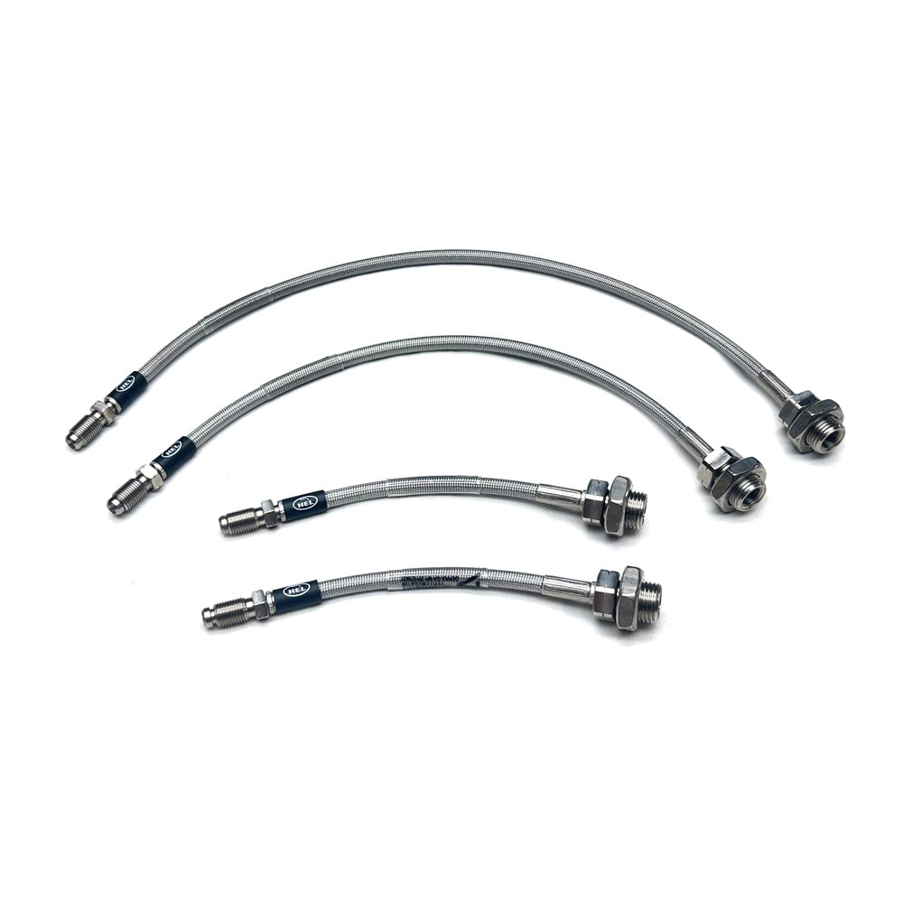 HEL Braided Brake Lines Toyota LandCruiser 60 Series HJ60 61 62 80-90 (2" Lift) - HEL Auto