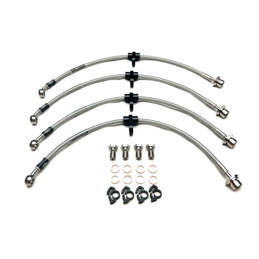 HEL Performance Braided Brake Line Kit - Toyota MR2 ZZW30 - HEL Auto