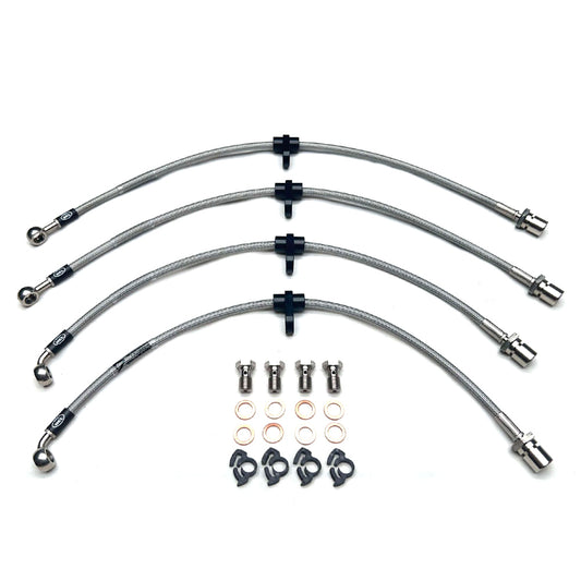 HEL Braided Brake Line Kit - Toyota 86 GT 2012-2021 - HEL Auto