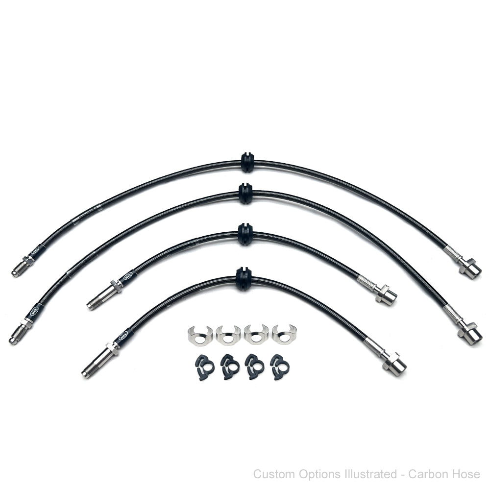 HEL Performance Braided Brake Line Kit - Toyota Supra Mk5 A90 2019-