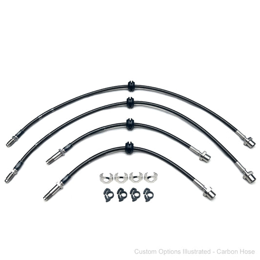 HEL Performance Braided Brake Line Kit - Toyota Supra Mk5 A90 2019-