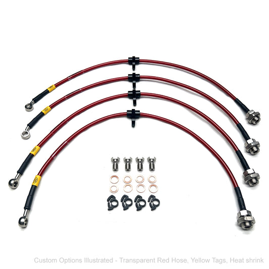 HEL Braided Brake Lines - Toyota Camry MCV36R sedan 3.0L V6 2002-2006