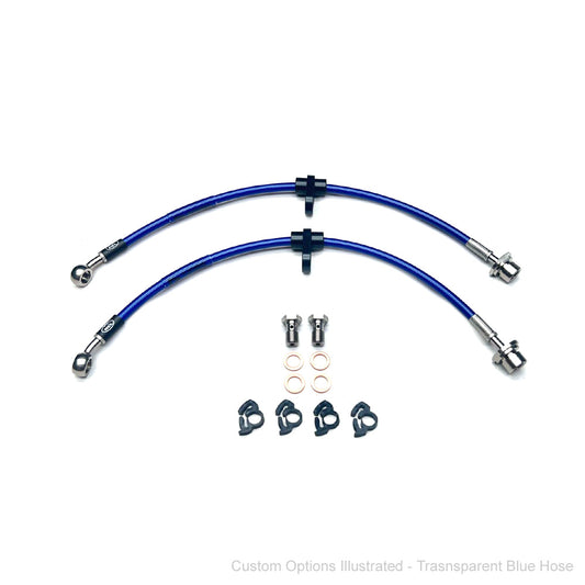 HEL Performance Braided Brake Line Kit - Toyota Chaser JZX90/JZX100 (Front Lines Only)
