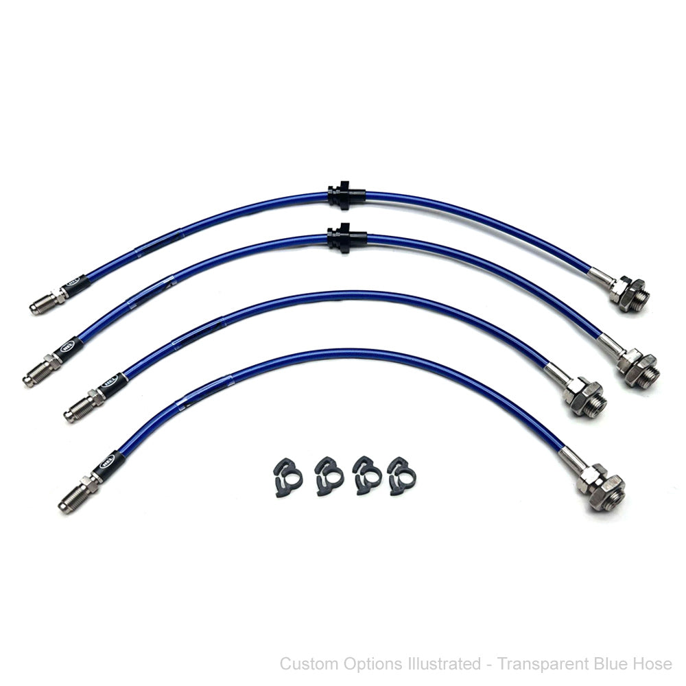 HEL Performance Braided Brake Line Kit - Toyota Cressida MX83 - HEL Auto