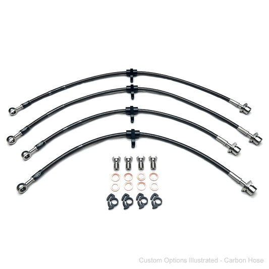 HEL Braided Brake Lines - Toyota Corolla Ascent Sport Hatch E210 2.0L MZEA12R 2018-