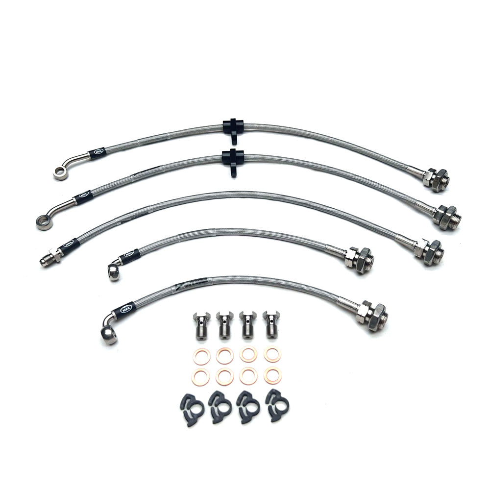 HEL Braided Brake Line Kit - Toyota Landcruiser 100 Series NON VSC (UZJ100, HDJ100 2" Lift) - HEL Auto