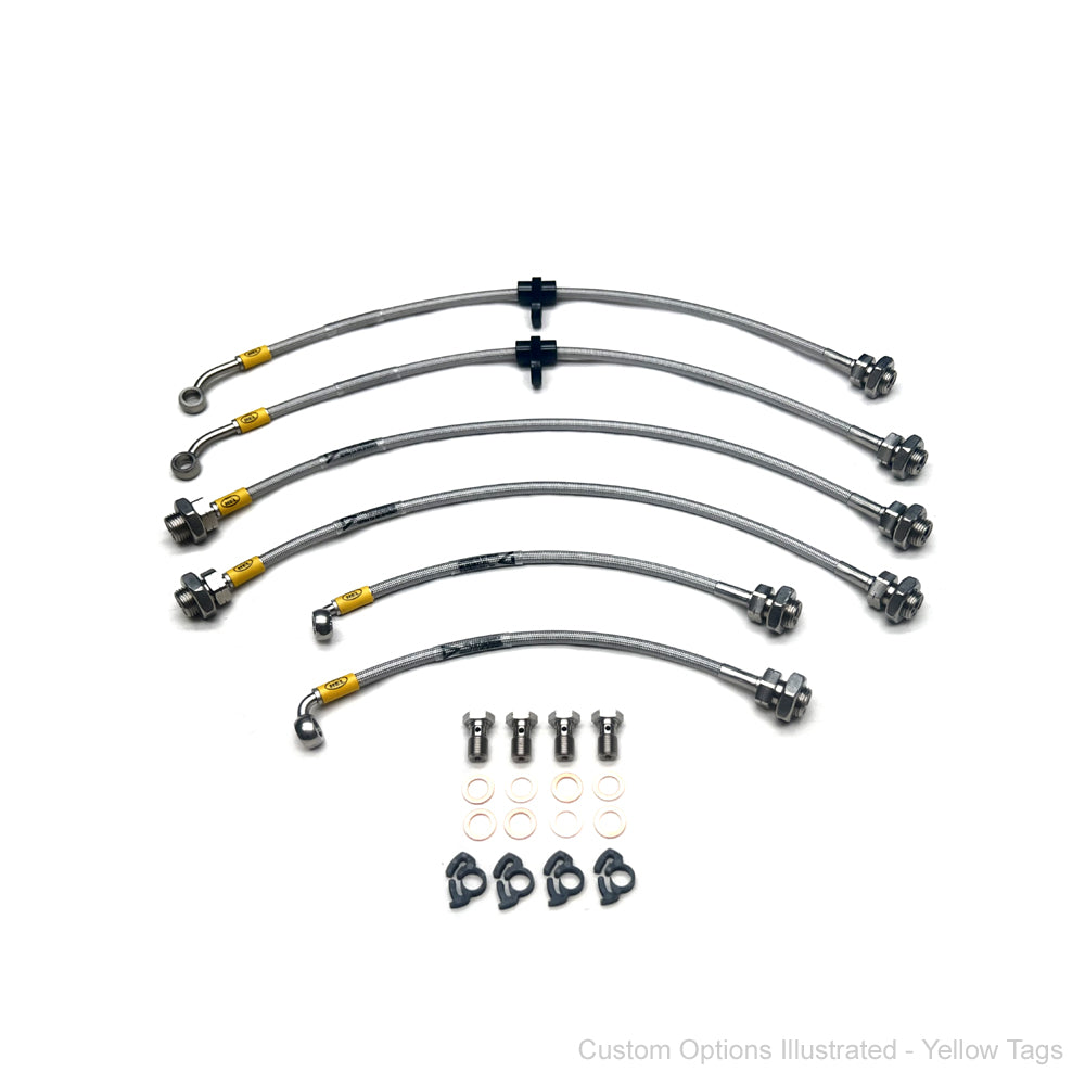 HEL Brake Line Kit - TOYOTA LANDCRUISER 100 SERIES WITH VSC (UZJ100, HDJ100 2" LIFT)