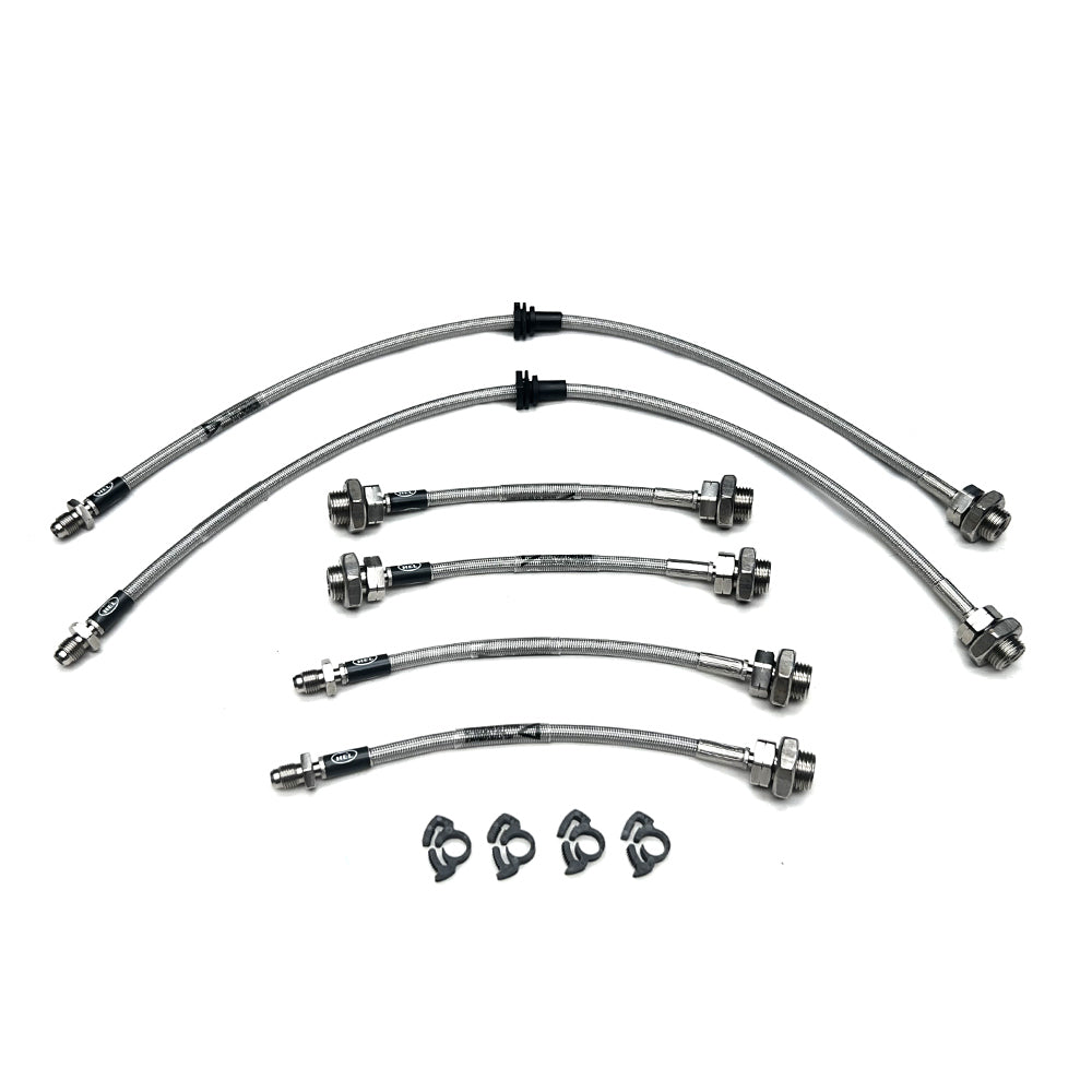 HEL Performance Braided Brake Line Kit - Toyota Cressida MX73 - HEL Auto