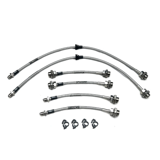 HEL Performance Braided Brake Line Kit - Toyota Cressida MX73 - HEL Auto