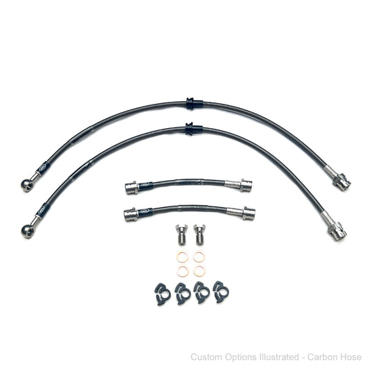 HEL Performance Braided Brake Lines - VW Polo GTI 9N 06-10