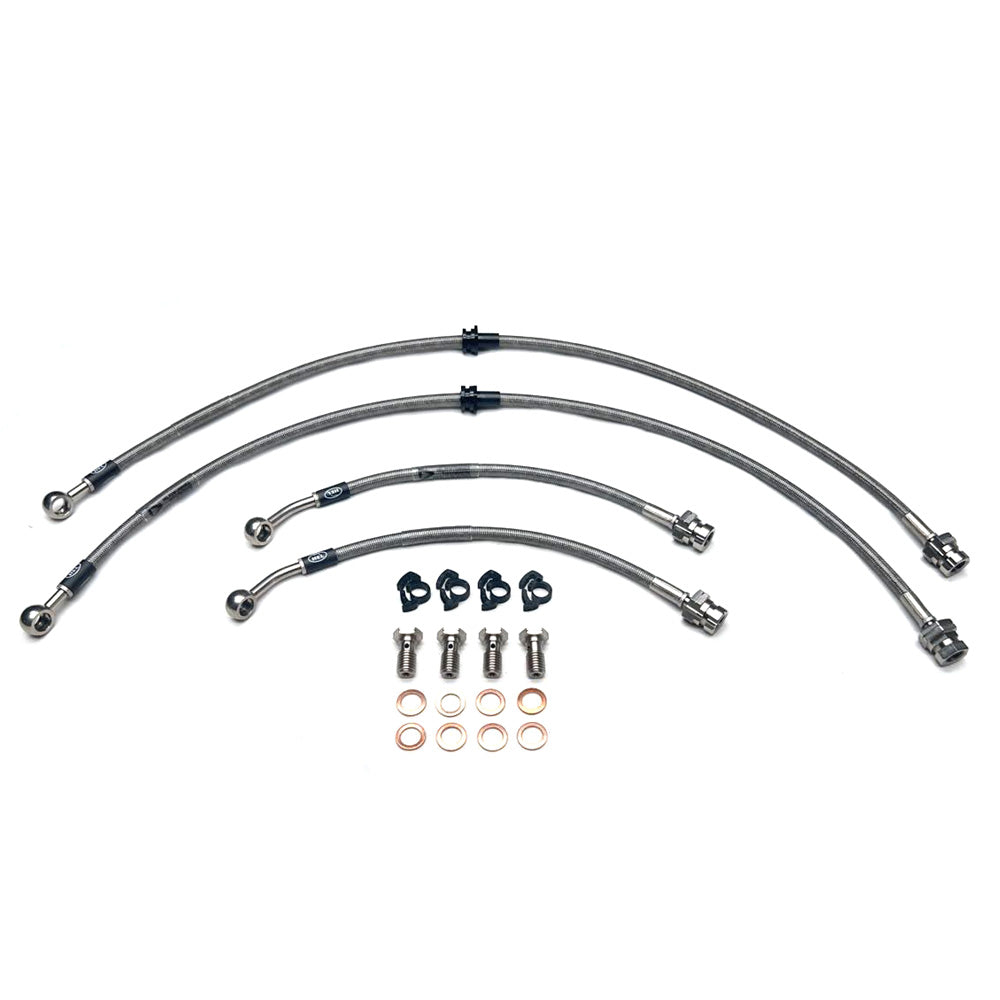 HEL Performance Braided Brake Line Kit - VW Golf GTI Mk7, Mk7.5 (Electronic Park Brake) - HEL Auto