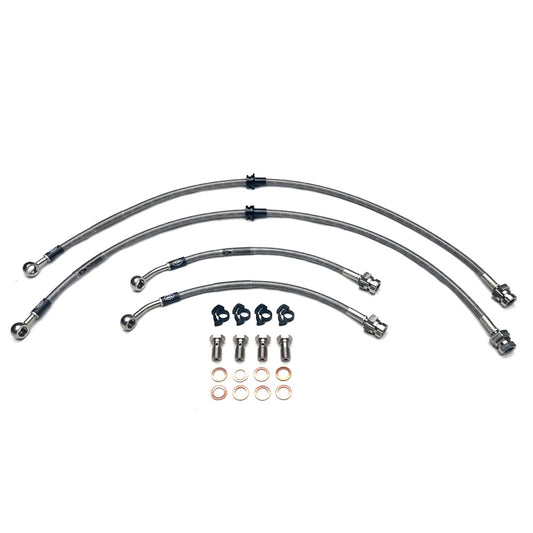 HEL Performance Braided Brake Line Kit - VW Golf GTI Mk7, Mk7.5 (Electronic Park Brake) - HEL Auto