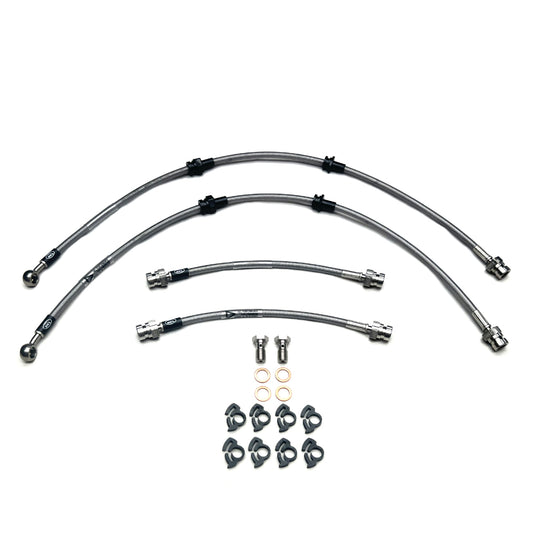 HEL Performance Braided Brake Line Kit - VW Golf R Mk6 09-10 (PBR Caliper) - HEL Auto