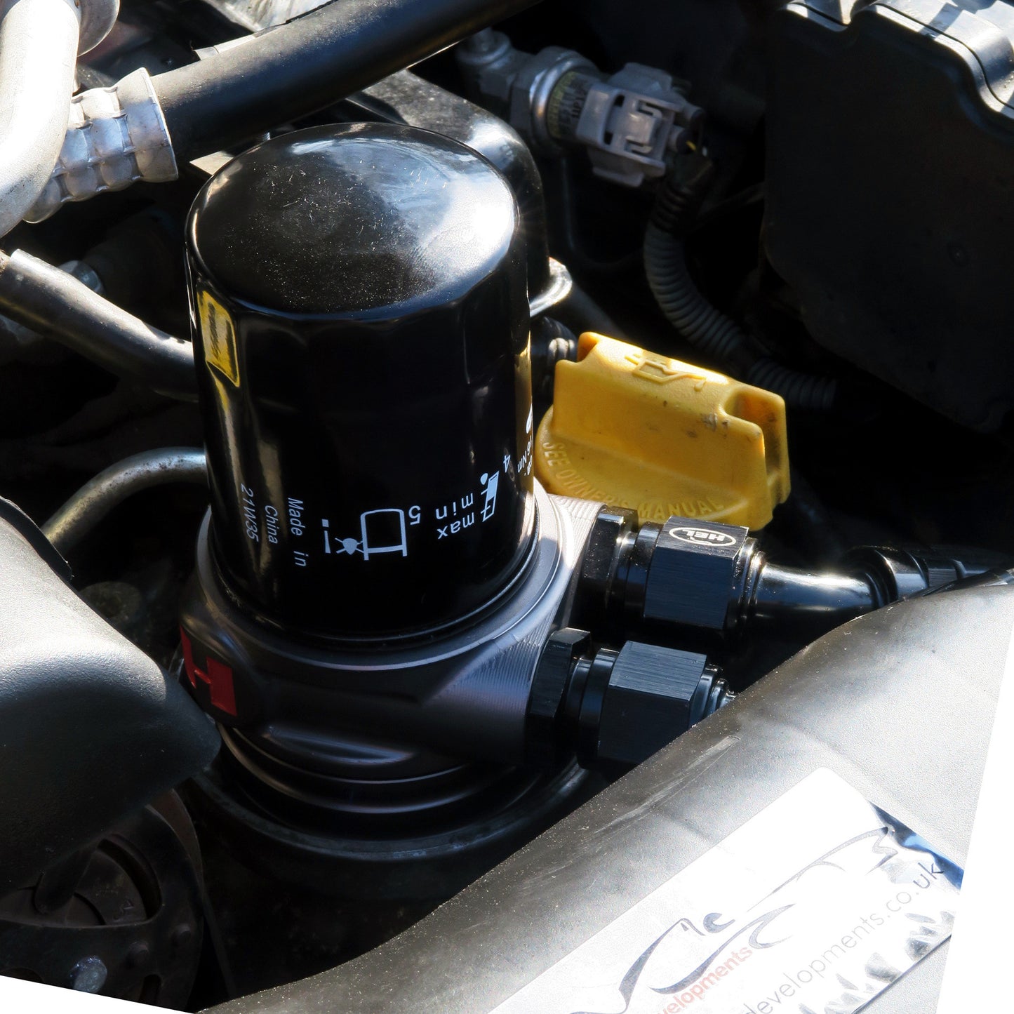 HEL Direct Fit Oil Cooler Kit for Subaru BRZ (2012-)