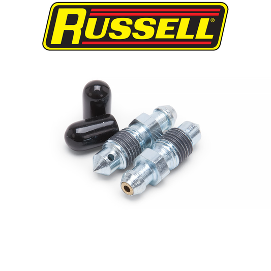 Russell Speed Bleeder Bleed Nipple PAIR - 3/8" x 24 UNF (639590)