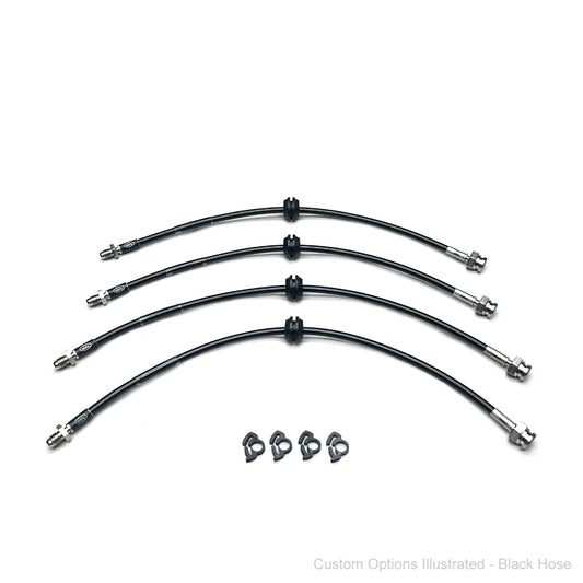 HEL Performance Braided Brake Lines - Alfa Romeo 156 2.0 JTS 02-05