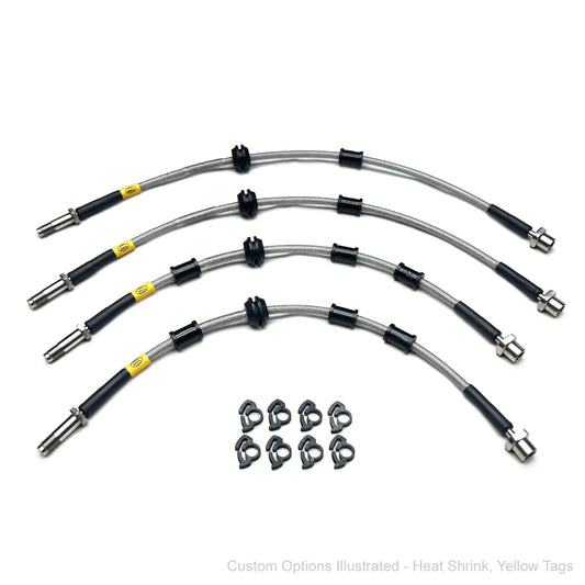 HEL Performance Braided Brake Lines - Audi A4 B8 All Models Excluding RS4