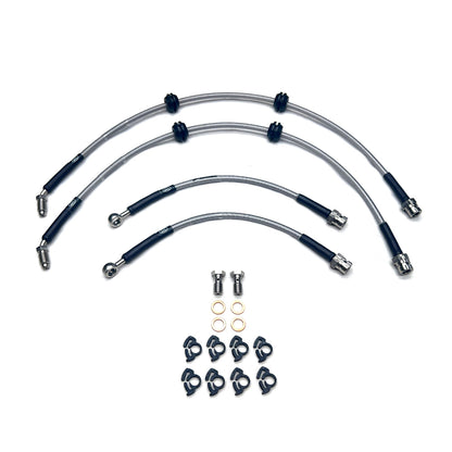 HEL Braided Brake Lines - Audi RS4 B9 2.9 TFSi with Steel Discs 2018-