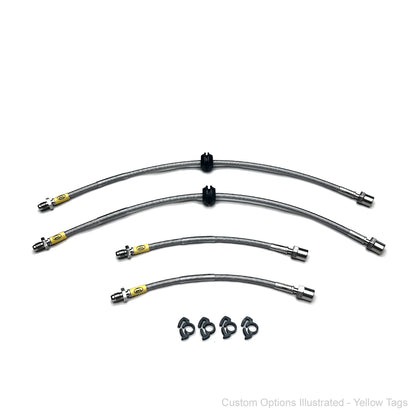 HEL Performance Braided Brake Lines - BMW 8 Series E31 850i 90-92