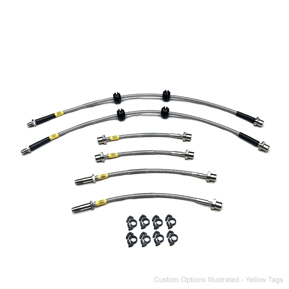 HEL Performance Braided Brake Line Kit - BMW E87 130i 05-10