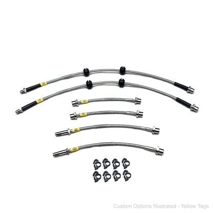 HEL Performance Braided Brake Line Kit - BMW E87 130i 05-10