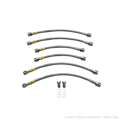 HEL Performance Braided Brake Lines - BMW 3 Series E21 323i 78-83