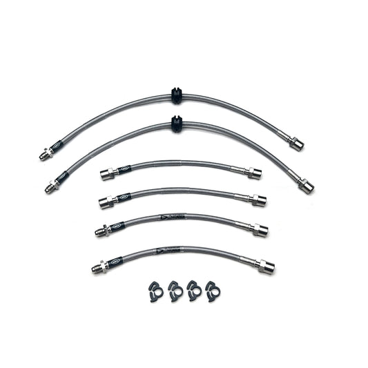 HEL Performance Braided Brake Lines - BMW 5 Series E34 525i 88-96
