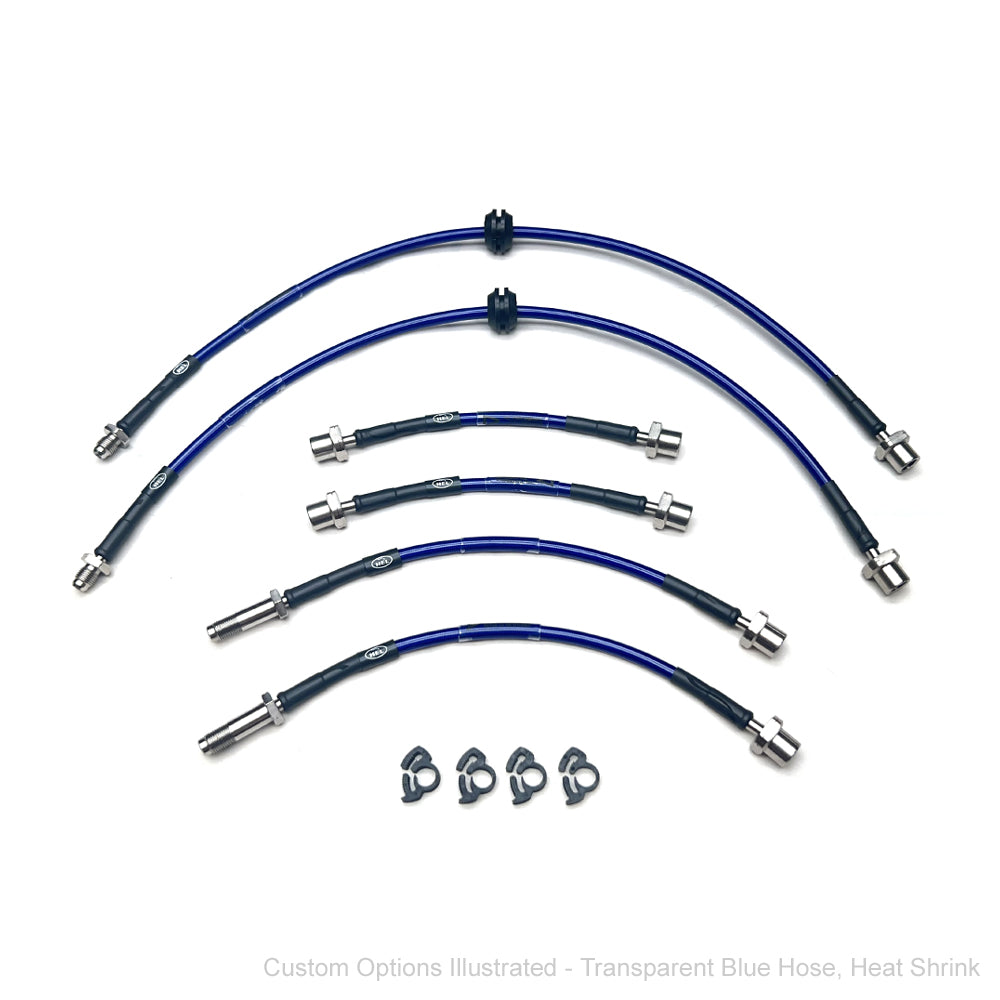 HEL Performance Braided Brake Lines - BMW 1 Series E82 1M 11-12