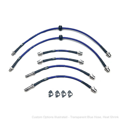HEL Performance Braided Brake Lines - BMW 1 Series E82 1M 11-12
