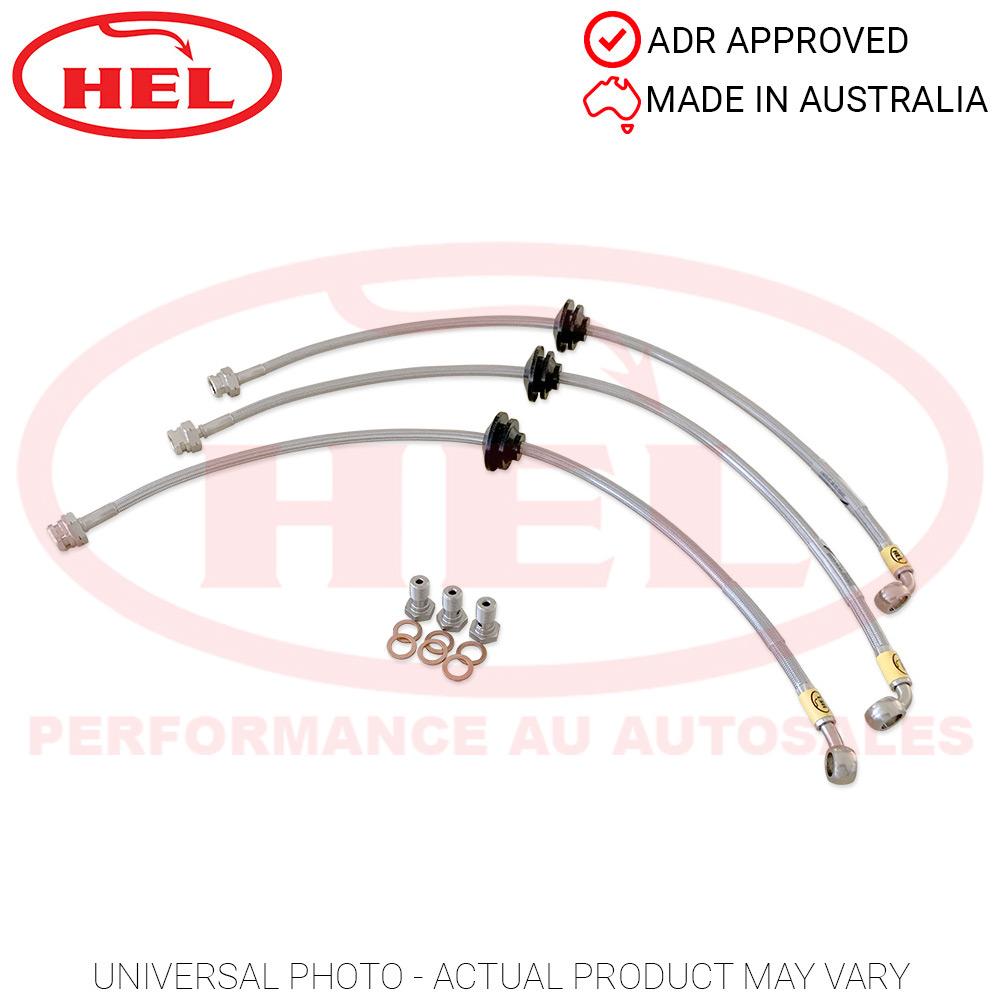 HEL Performance Braided Brake Lines - Suzuki Grand Vitara I All Engines 98-06 (4" Lift)