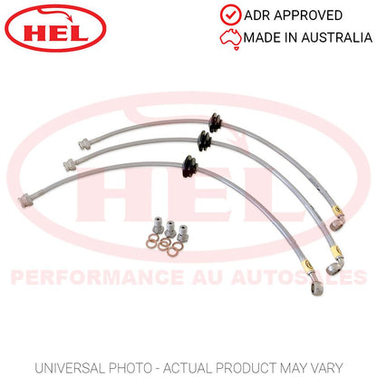 HEL Performance Braided Brake Lines - Ford Escort MK1 1.1 67-74