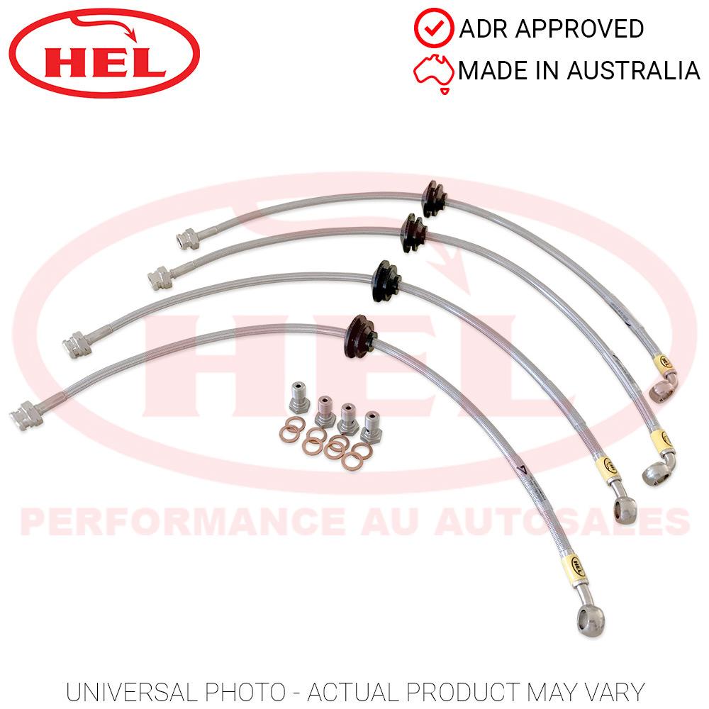 HEL Performance Braided Brake Lines - Hyundai Coupe 2 96-00 (Rear Discs)